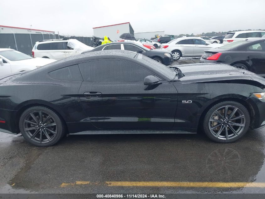 2015 Ford Mustang Gt Premium VIN: 1FA6P8CF4F5337888 Lot: 40840986