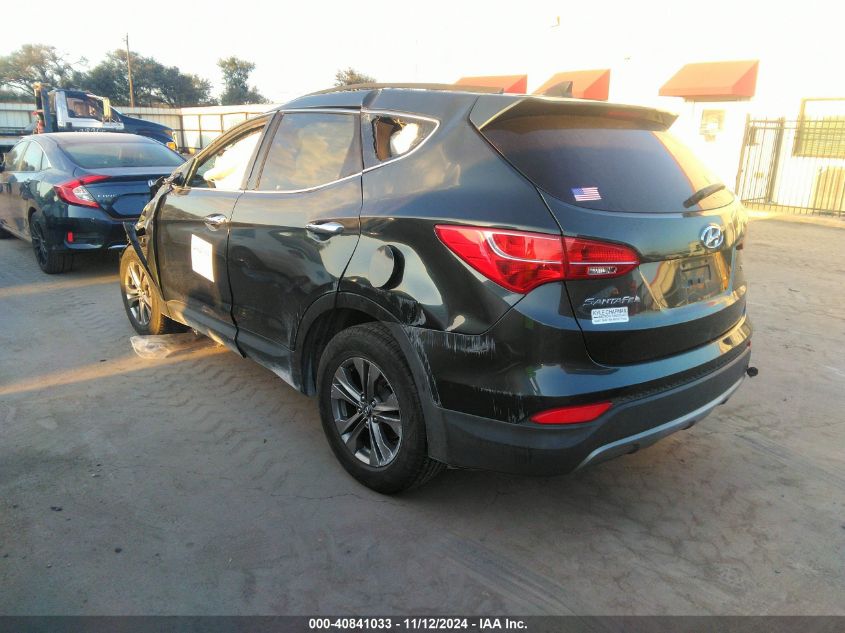 VIN 5XYZT3LB7DG058345 2013 Hyundai Santa Fe, Sport no.3