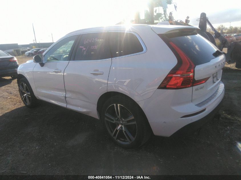 2019 Volvo Xc60 T5 Momentum VIN: LYV102RK2KB178051 Lot: 40841054