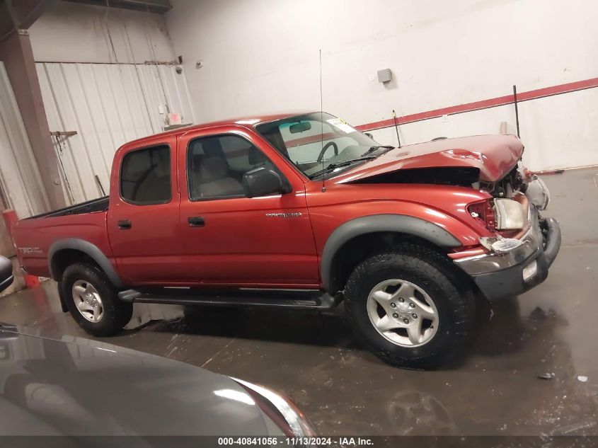 2003 Toyota Tacoma Prerunner V6 VIN: 5TEGN92N73Z198724 Lot: 40841056