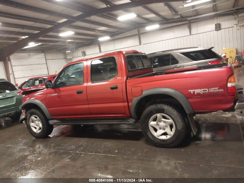 2003 Toyota Tacoma Prerunner V6 VIN: 5TEGN92N73Z198724 Lot: 40841056