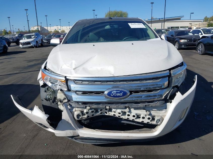 2013 Ford Edge Sel VIN: 2FMDK3JC0DBA48331 Lot: 40841064