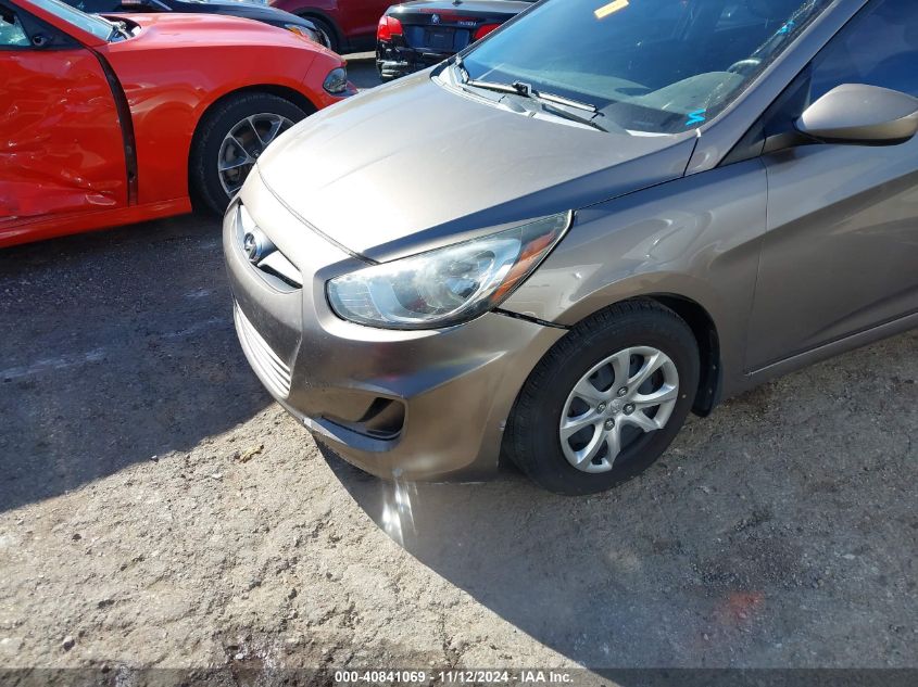 2012 Hyundai Accent Gs VIN: KMHCT5AE1CU010220 Lot: 40841069