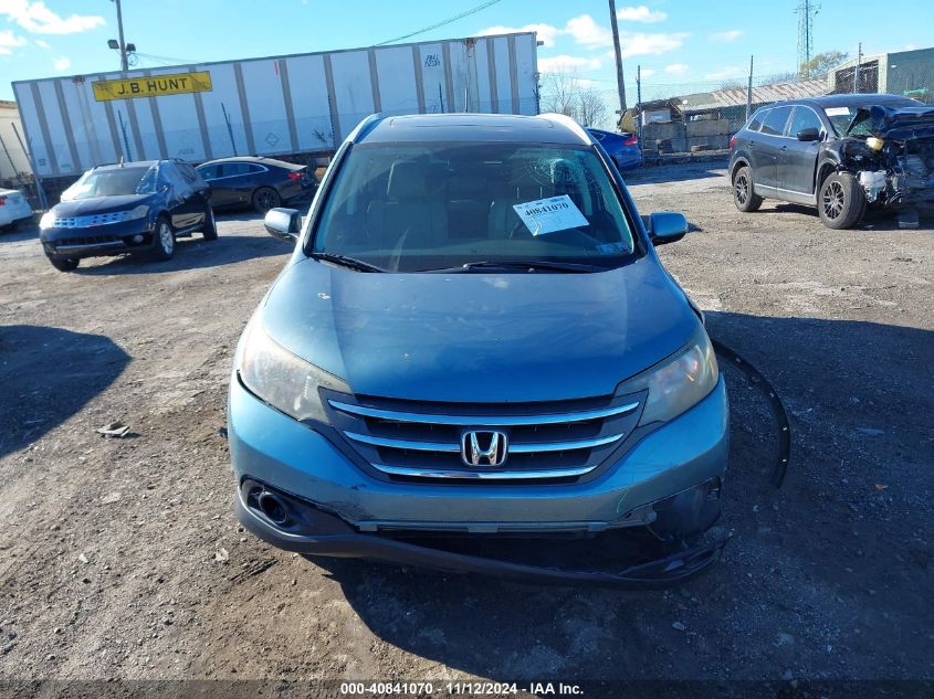 2013 Honda Cr-V Ex-L VIN: 5J6RM4H78DL019138 Lot: 40841070