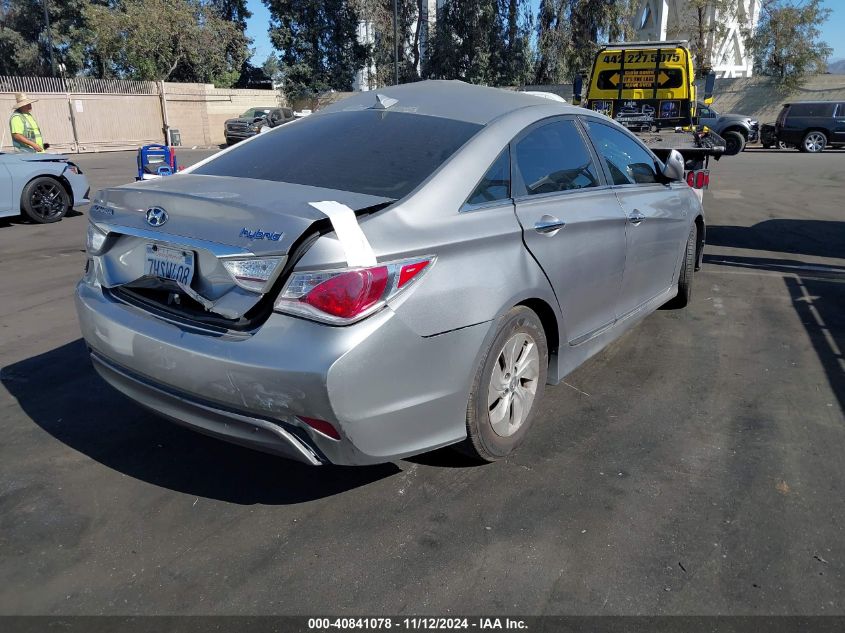 2013 Hyundai Sonata Hybrid VIN: KMHEC4A48DA065728 Lot: 40841078