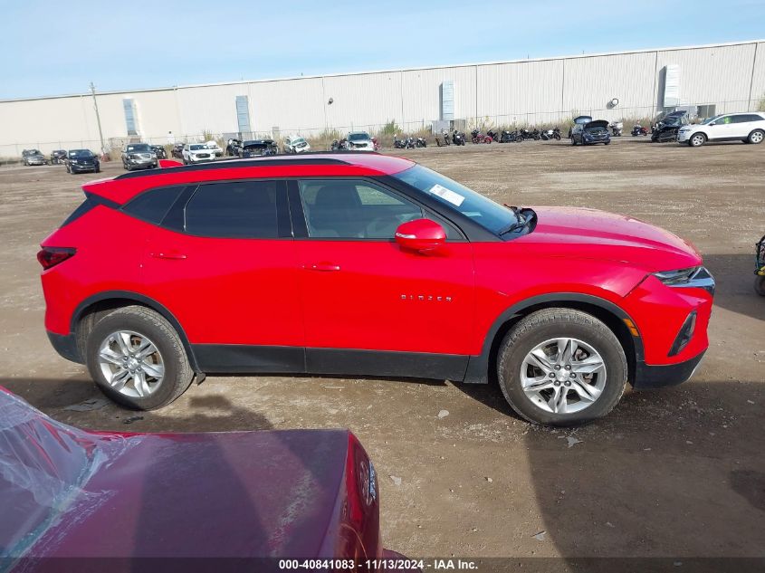 2020 Chevrolet Blazer Fwd 2Lt VIN: 3GNKBCRS1LS707539 Lot: 40841083