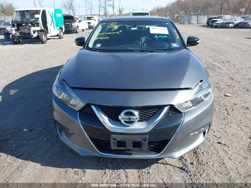 2017 Nissan Maxima 3.5 Sl VIN: 1N4AA6AP7HC433590 Lot: 40841084