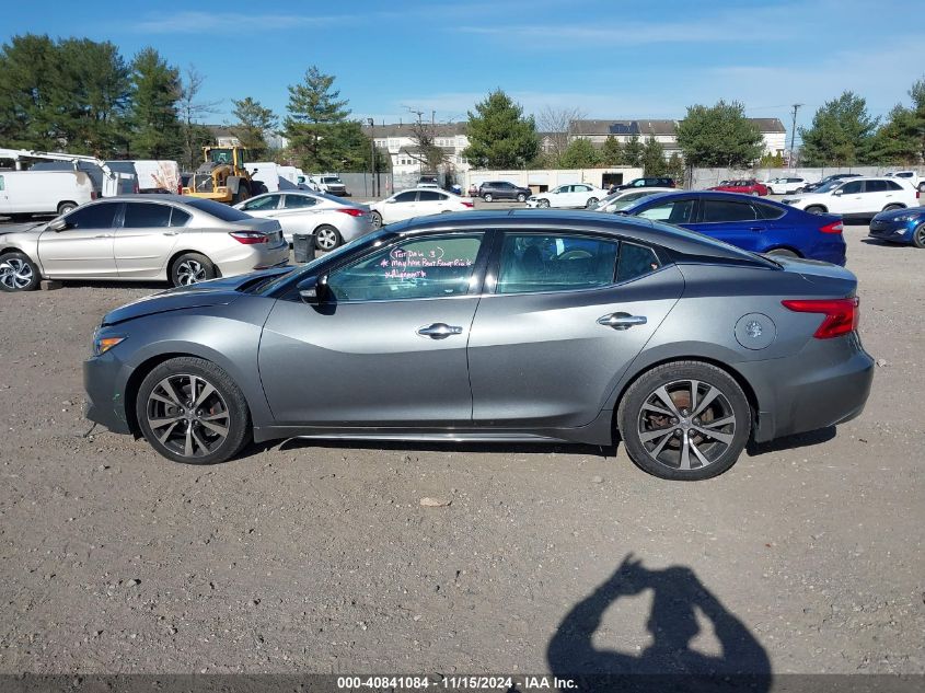 2017 Nissan Maxima 3.5 Sl VIN: 1N4AA6AP7HC433590 Lot: 40841084