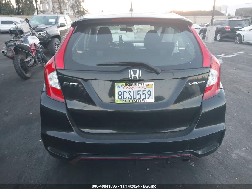 2018 Honda Fit Sport VIN: 3HGGK5H69JM731119 Lot: 40841096