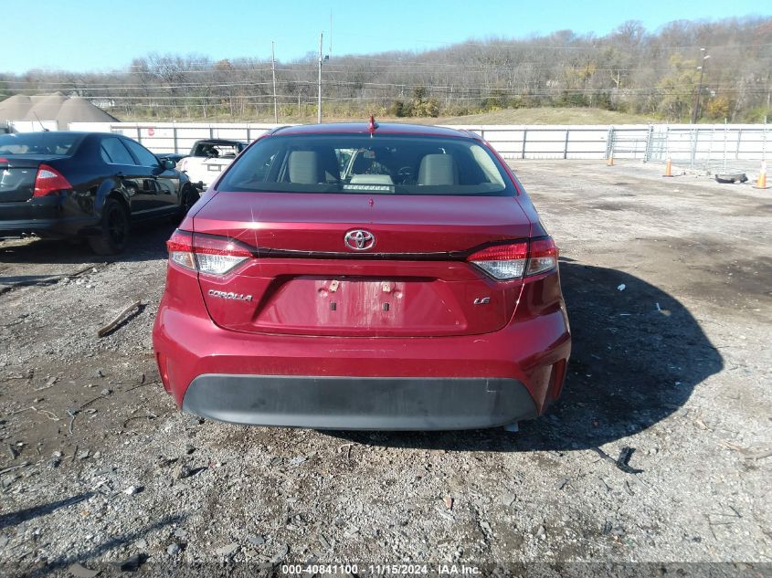 2024 Toyota Corolla Le VIN: JTDB4MEEXRJ015539 Lot: 40841100