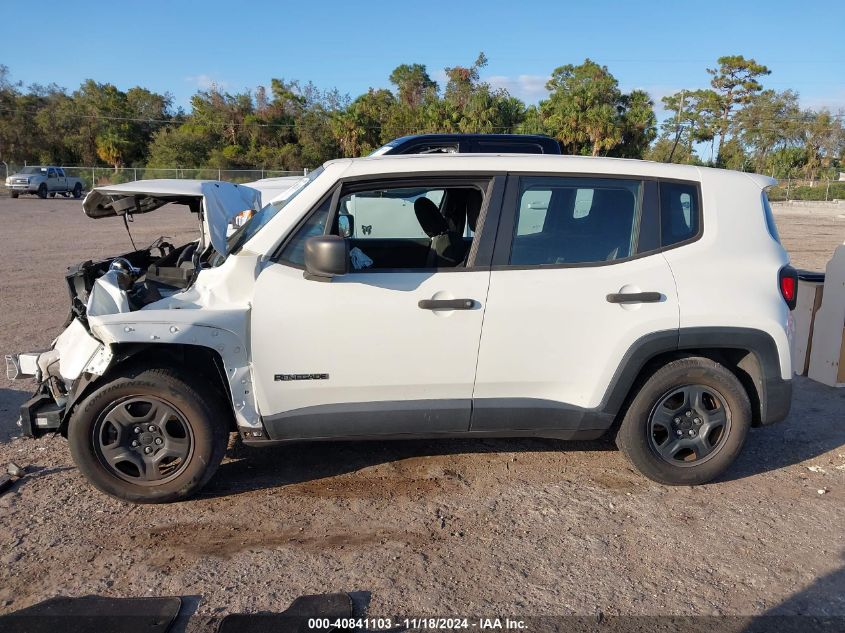 2016 Jeep Renegade Sport VIN: ZACCJAAW3GPD05984 Lot: 40841103