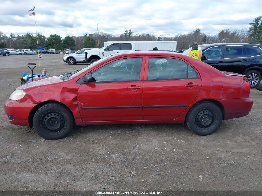 2008 Toyota Corolla Ce VIN: 2T1BR32EX8C903041 Lot: 40841105