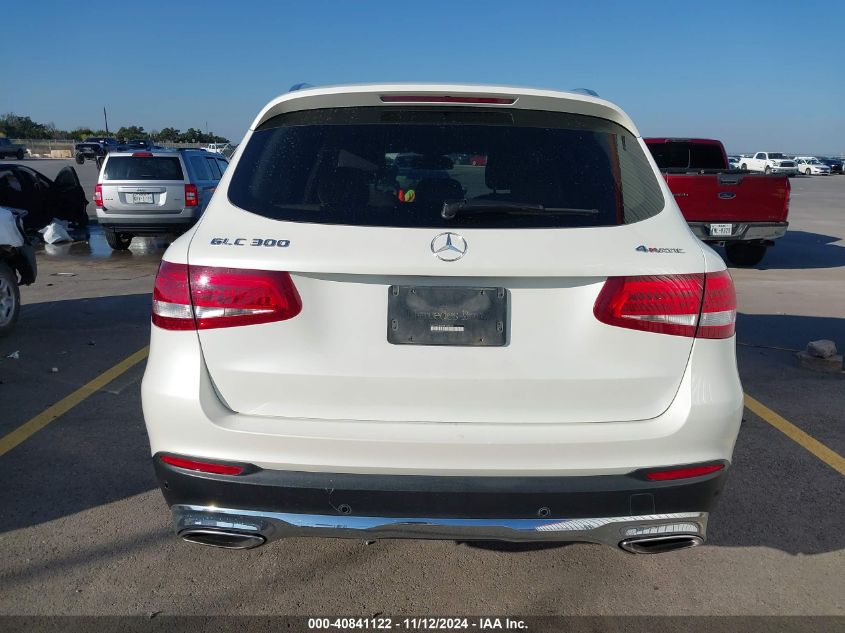 2017 Mercedes-Benz Glc 300 4Matic VIN: WDC0G4KB0HF165650 Lot: 40841122