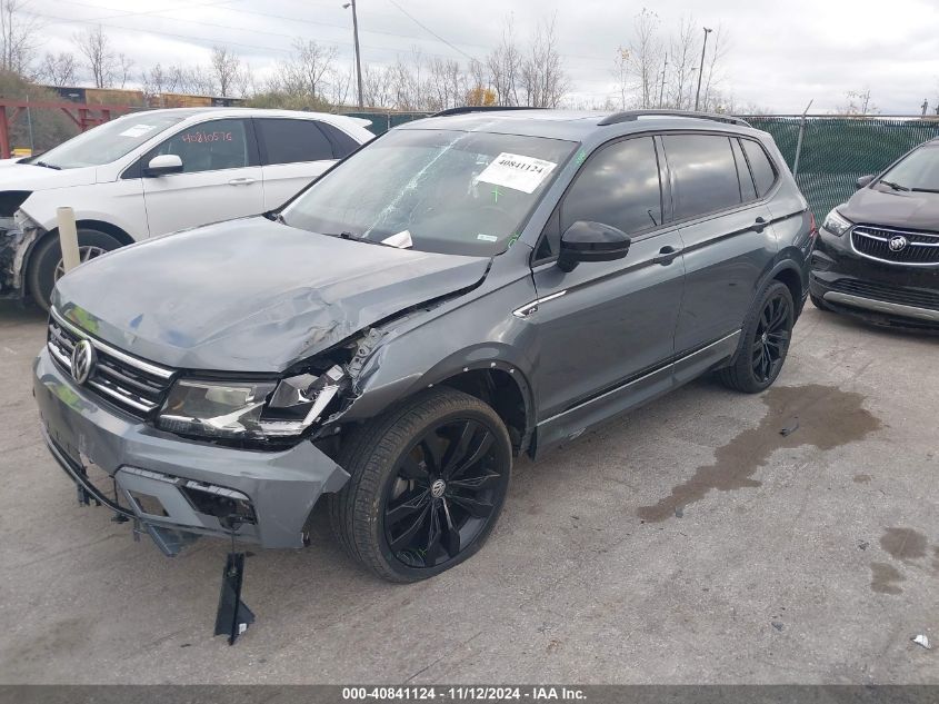 2021 Volkswagen Tiguan 2.0T Se/2.0T Se R-Line Black/2.0T Sel VIN: 3VV2B7AX5MM001348 Lot: 40841124