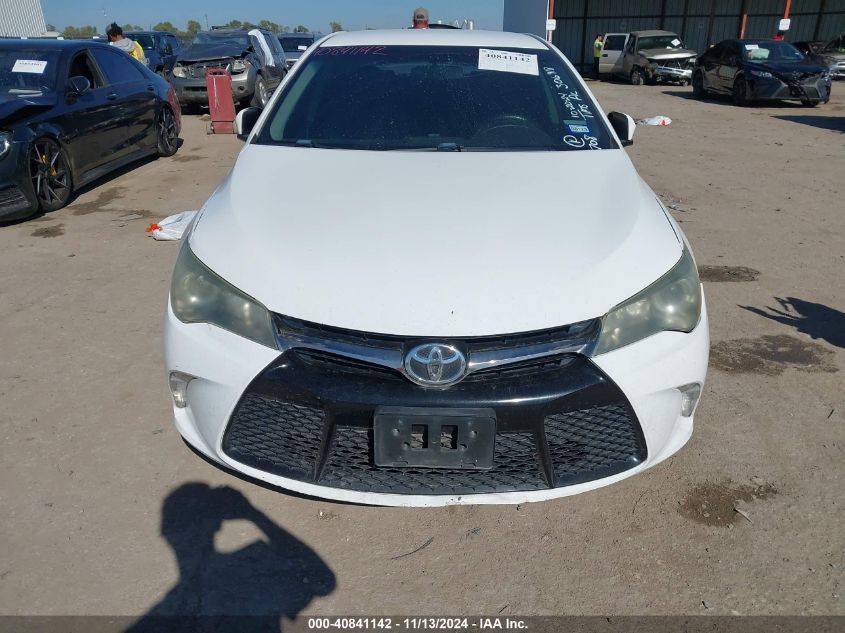 2015 Toyota Camry Se VIN: 4T1BF1FK7FU492660 Lot: 40841142