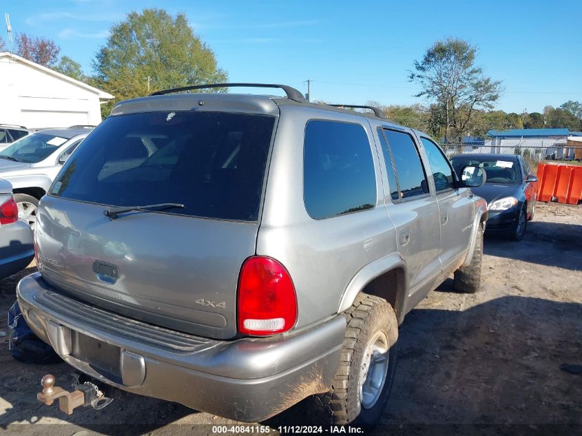 1999 Dodge Durango VIN: 1B4HS28Y8XF637614 Lot: 40841155