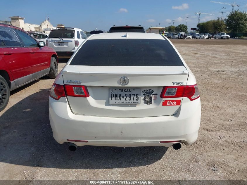 2010 Acura Tsx 2.4 VIN: JH4CU2F68AC006278 Lot: 40841157