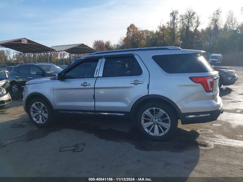 2019 Ford Explorer Limited VIN: 1FM5K7F82KGB16196 Lot: 40841156