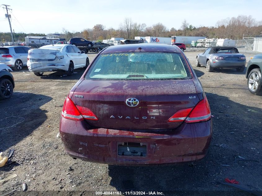 2010 Toyota Avalon Xls VIN: 4T1BK3DB7AU362560 Lot: 40841163