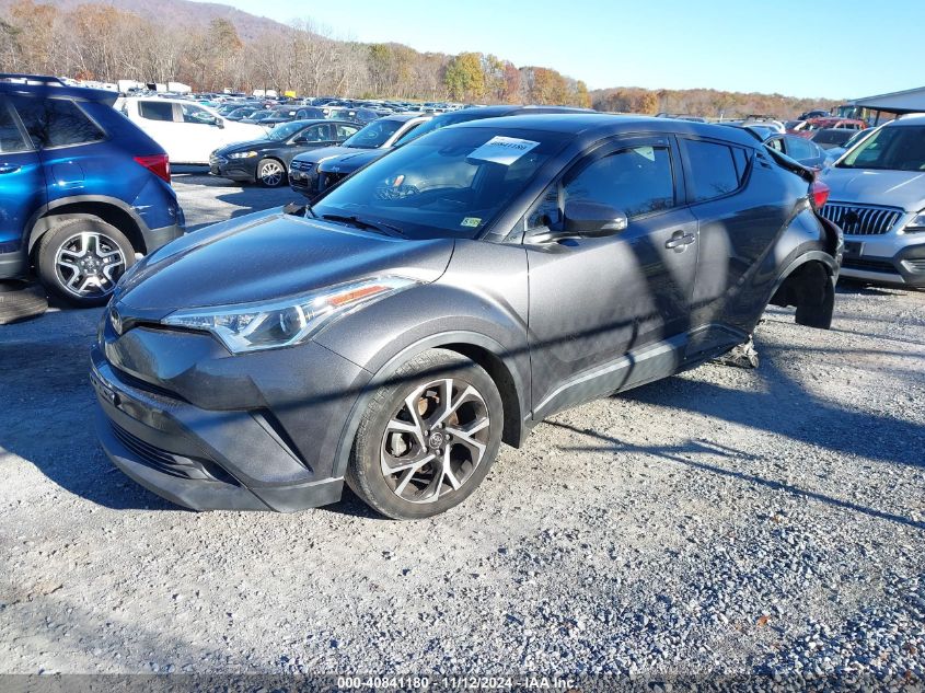 VIN NMTKHMBX1JR059834 2018 Toyota C-HR, Xle no.2