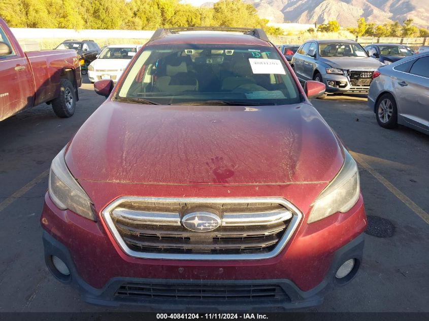 2019 Subaru Outback 2.5I Premium VIN: 4S4BSAHC7K3238321 Lot: 40841204