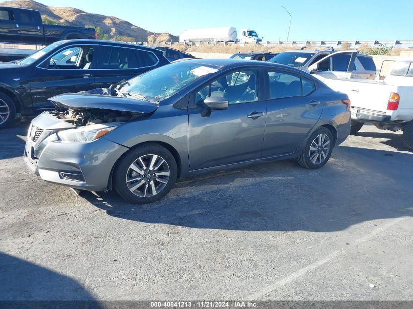 2021 Nissan Versa Sv Xtronic Cvt VIN: 3N1CN8EVXML861781 Lot: 40841213