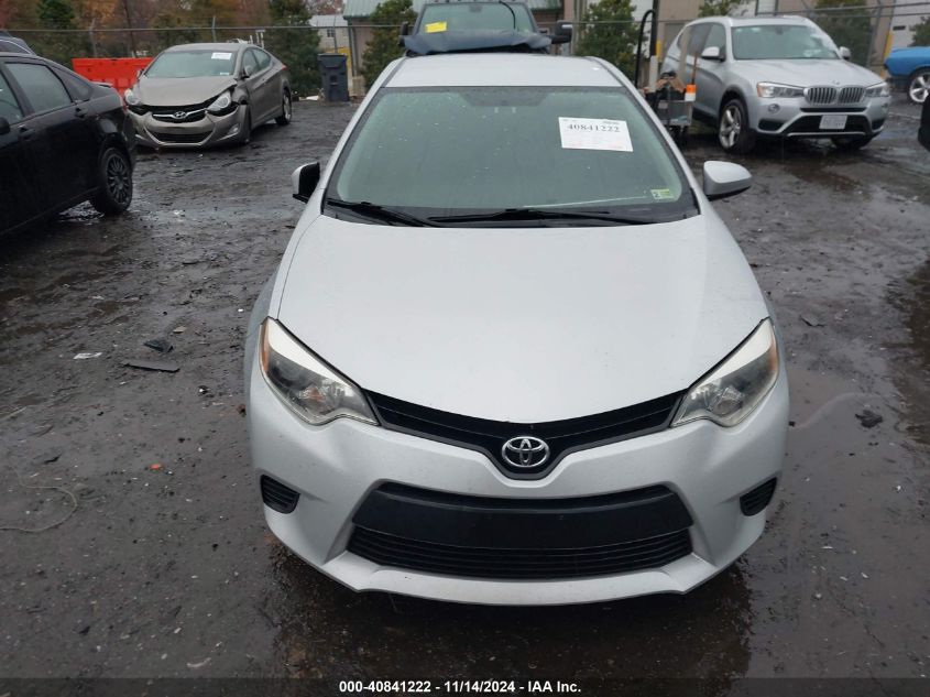 2014 Toyota Corolla Le VIN: 2T1BURHE1EC067690 Lot: 40841222