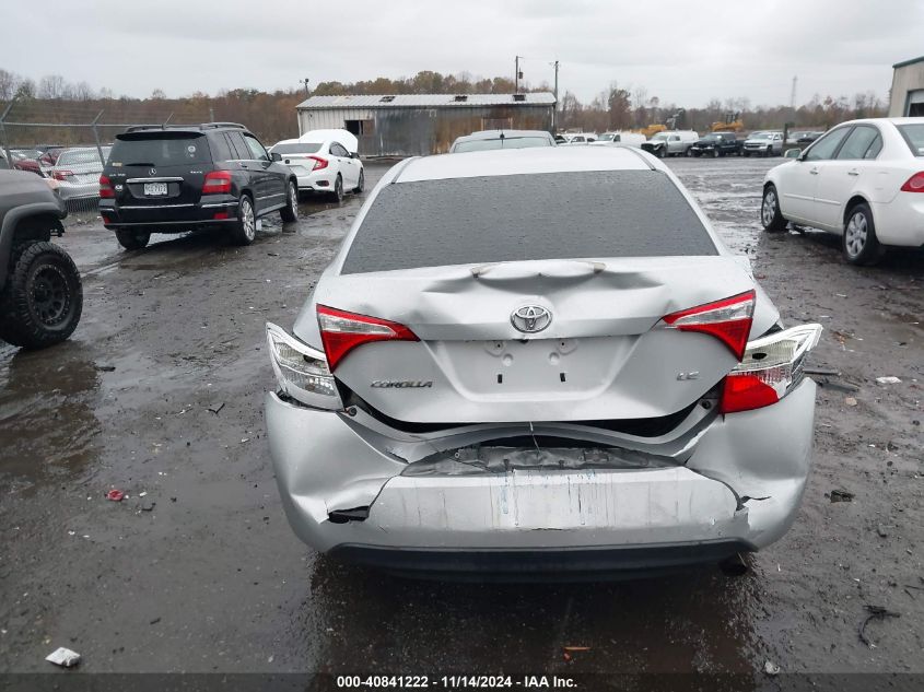 2014 Toyota Corolla Le VIN: 2T1BURHE1EC067690 Lot: 40841222