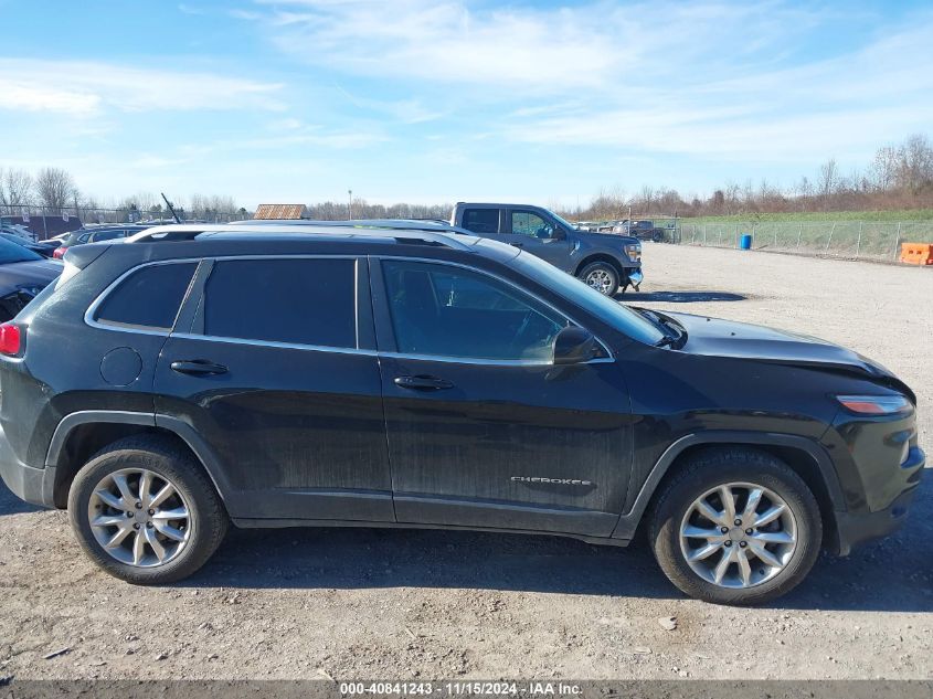 2015 Jeep Cherokee Limited VIN: 1C4PJMDS3FW698642 Lot: 40841243