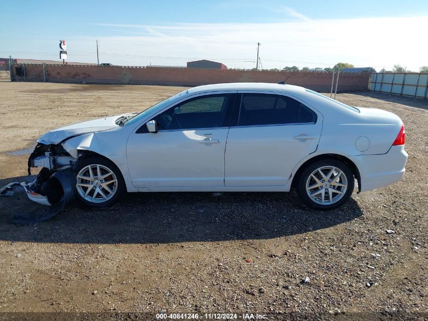 2012 Ford Fusion Sel VIN: 3FAHP0JA4CR132355 Lot: 40841246