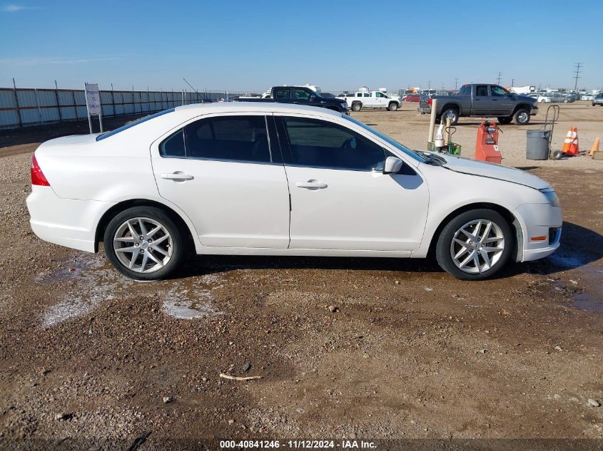 2012 Ford Fusion Sel VIN: 3FAHP0JA4CR132355 Lot: 40841246