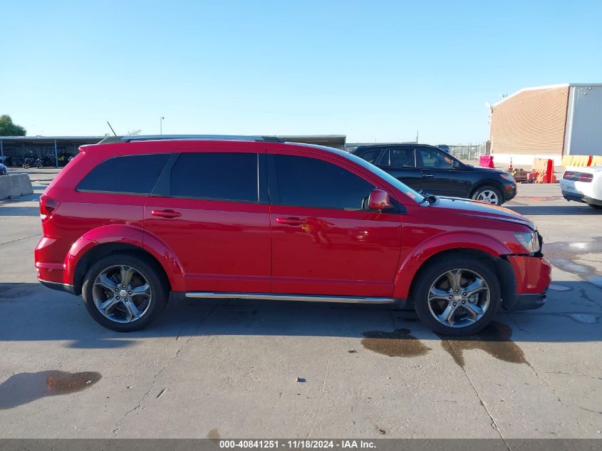 2016 Dodge Journey Crossroad VIN: 3C4PDCGGXGT220444 Lot: 40841251