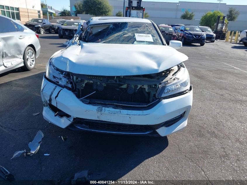 2017 Honda Accord Hybrid Touring VIN: JHMCR6F74HC024272 Lot: 40841254