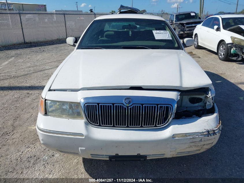 1999 Mercury Grand Marquis Gs VIN: 2MEFM74W6XX628418 Lot: 40841257