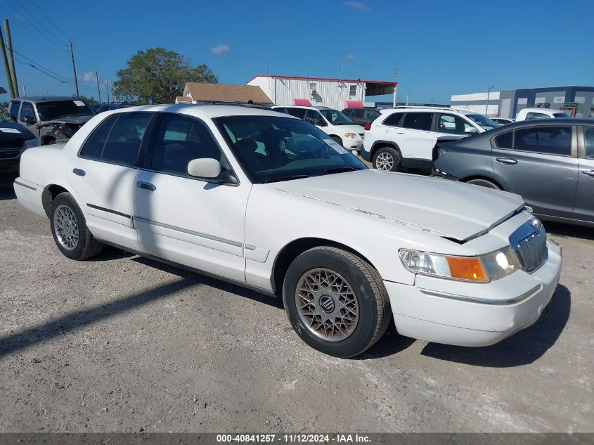 1999 Mercury Grand Marquis Gs VIN: 2MEFM74W6XX628418 Lot: 40841257