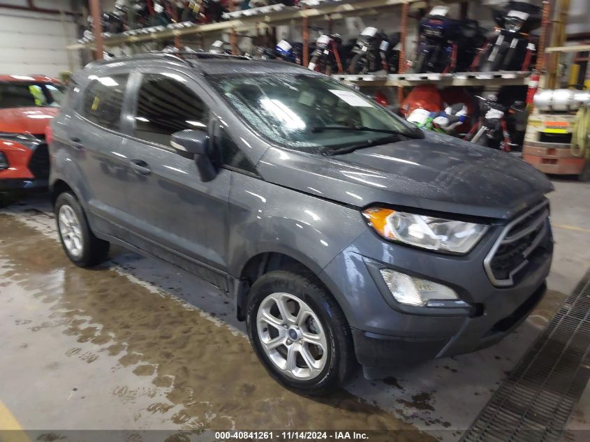 2020 Ford Ecosport Se VIN: MAJ6S3GLXLC340366 Lot: 40841261