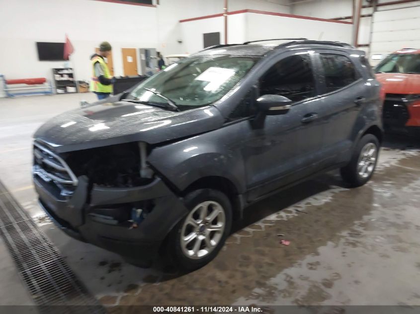 2020 Ford Ecosport Se VIN: MAJ6S3GLXLC340366 Lot: 40841261