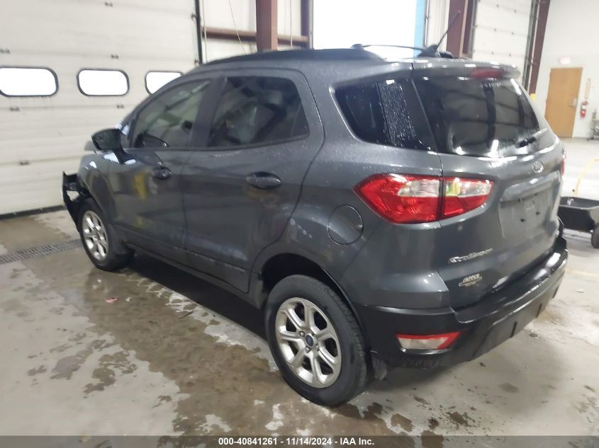 2020 Ford Ecosport Se VIN: MAJ6S3GLXLC340366 Lot: 40841261