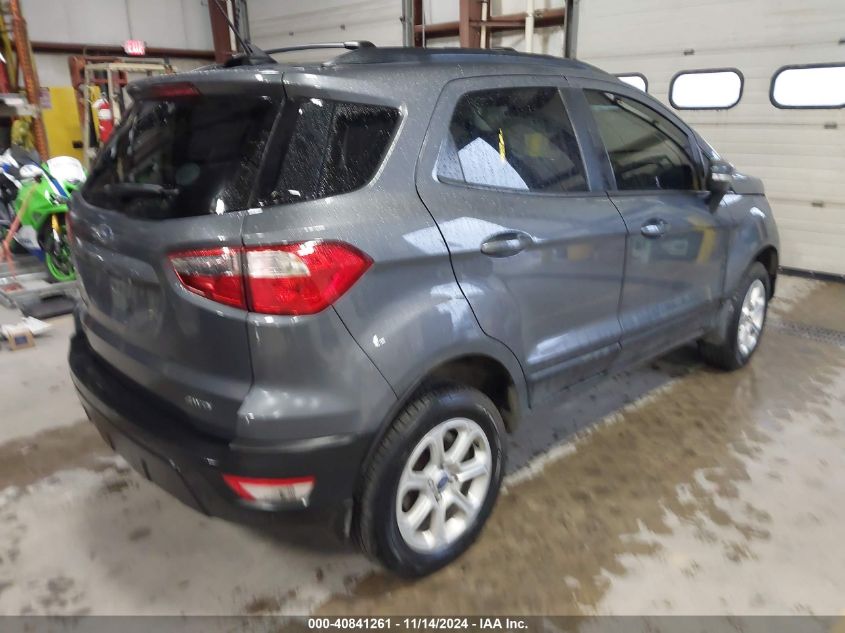 2020 Ford Ecosport Se VIN: MAJ6S3GLXLC340366 Lot: 40841261