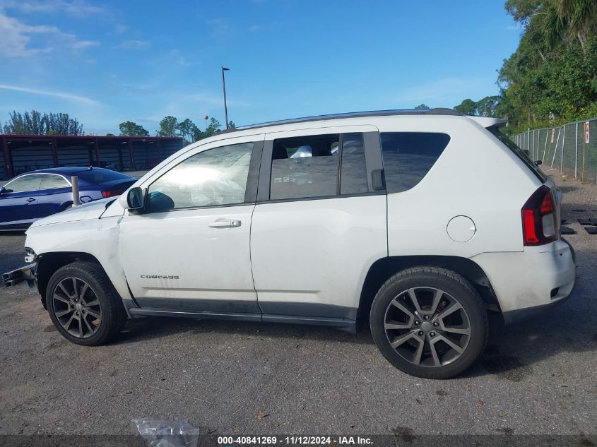 2017 Jeep Compass High Altitude 4X4 VIN: 1C4NJDEB5HD177975 Lot: 40841269