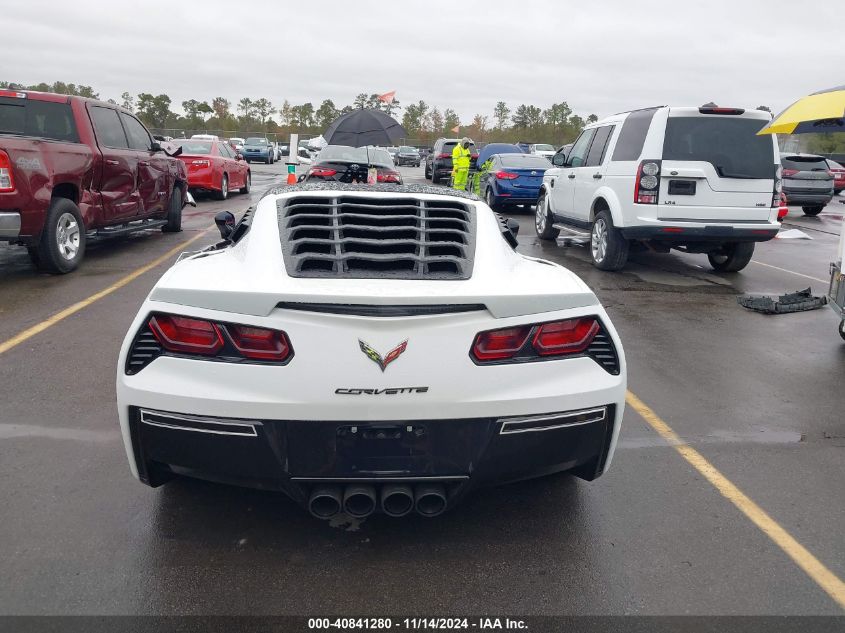 2016 Chevrolet Corvette Stingray Z51 VIN: 1G1YG2D78G5111872 Lot: 40841280