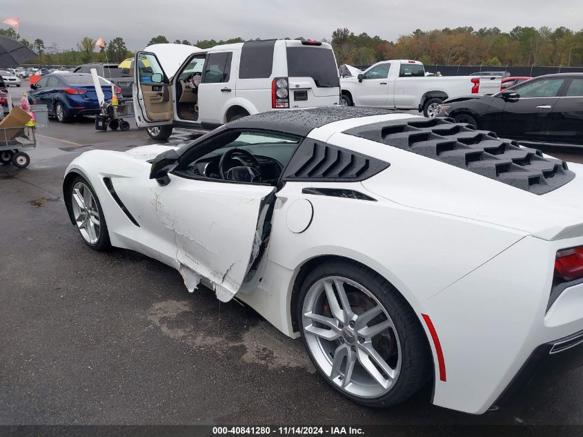 2016 Chevrolet Corvette Stingray Z51 VIN: 1G1YG2D78G5111872 Lot: 40841280