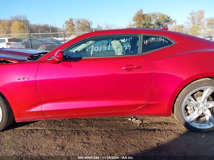 2021 Chevrolet Camaro Rwd Lt1 VIN: 1G1FF1R77M0122691 Lot: 40841284