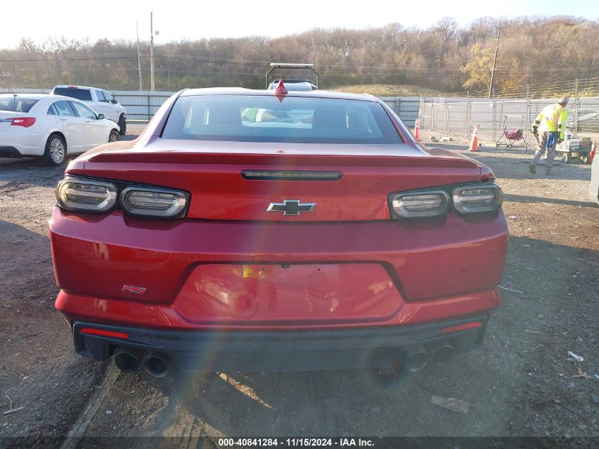 2021 Chevrolet Camaro Rwd Lt1 VIN: 1G1FF1R77M0122691 Lot: 40841284