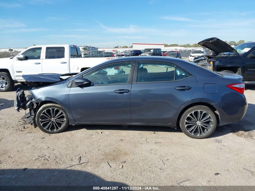 2014 Toyota Corolla S Plus VIN: 2T1BURHEXEC103716 Lot: 40841287