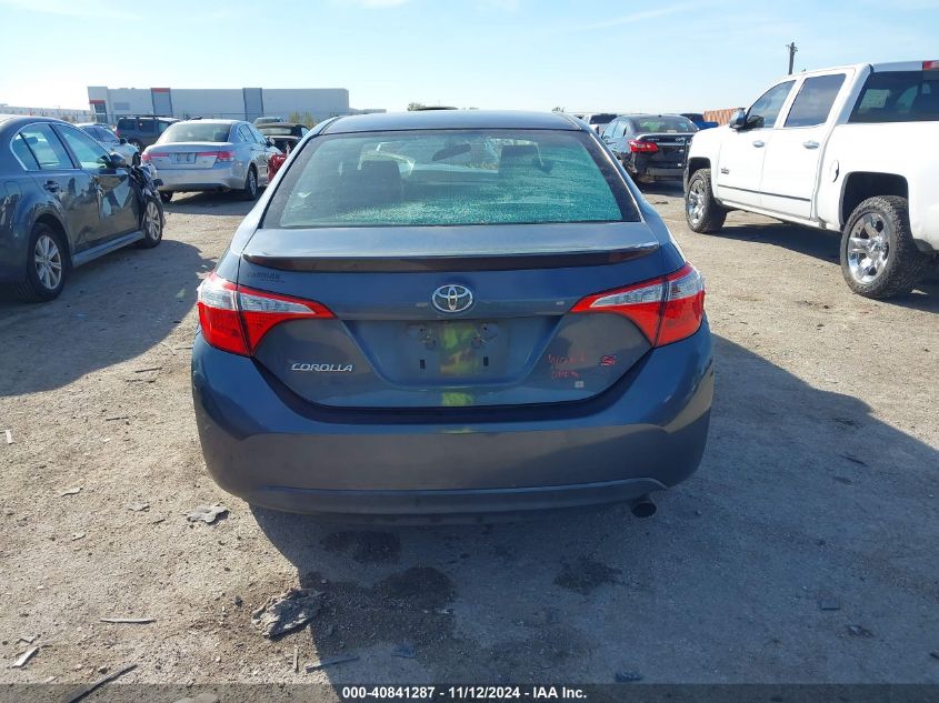 2014 Toyota Corolla S Plus VIN: 2T1BURHEXEC103716 Lot: 40841287