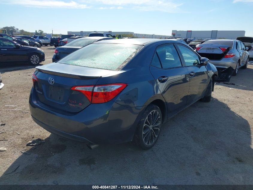 2014 Toyota Corolla S Plus VIN: 2T1BURHEXEC103716 Lot: 40841287