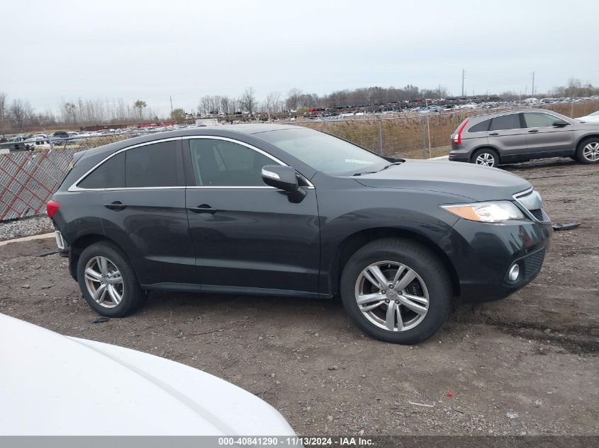 2015 Acura Rdx VIN: 5J8TB4H55FL028626 Lot: 40841290