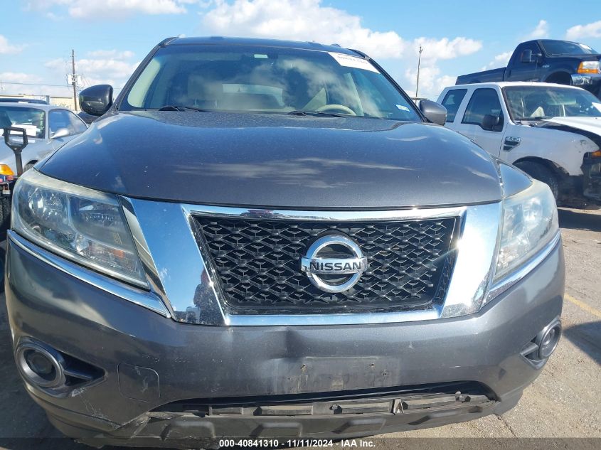 2013 Nissan Pathfinder Sv VIN: 5N1AR2MN4DC621768 Lot: 40841310