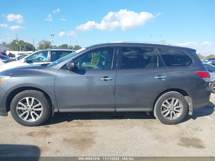 2013 Nissan Pathfinder Sv VIN: 5N1AR2MN4DC621768 Lot: 40841310